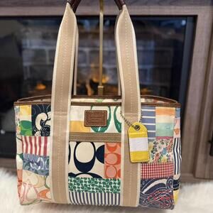 Coach Vintage patchwork Hampton tote